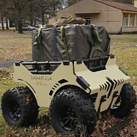 Inspection unmanned ground vehicle BARAKUDAmonitoringintervention