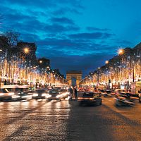 LED light curtain SCINTILLANCE CHAMPS ELYSESindooroutdoorfor public space