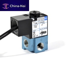 Poppet pneumatic directional control valve 100 seriessolenoid-operateddirect-operated3/2-way