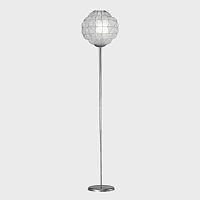 Floor-standing lamp EMISFERO metalblown glassVenetian glass