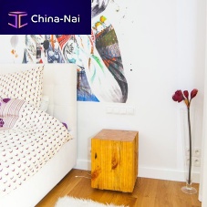 Traditional bedside table KARPIKwoodenwooden basesquare