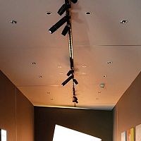 Ceiling-mounted spotlight OPERAwall-mountedLEDround