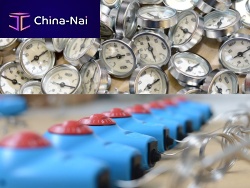 Bimetallic thermometer digitalsanitary