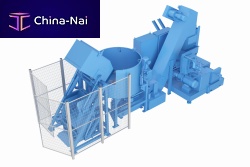 Chip recycling plant