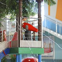 Water park fountain CANNON