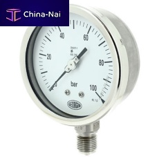 Relative pressure gauge M5000 analogthreadedstainless steel