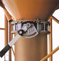 Butterfly valve levershut-off