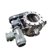 Rotor lump breaker horizontalverticalfor powders