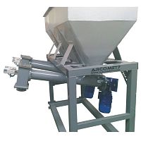 Single-screw dosing feeder for solids