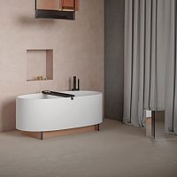 Oval bathtub Beamfree-standingfor homescontemporary