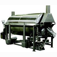 Rotary cooler waterfor fruits and vegetables