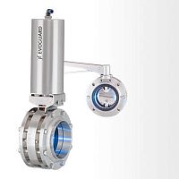 Butterfly valve Bmanualpneumaticshut-off