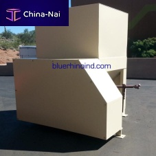 Stationary waste compactor 10 HPscrew