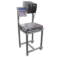Manual weighing-labeling machine ML-3000