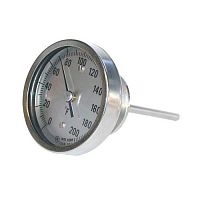 Bimetallic thermometer AA--40-160F-21/2dial�Fhermetic
