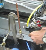 Dispensing gun manualbrazing paste