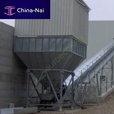 Feed hopper conveying