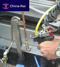 Dispensing gun manualbrazing paste