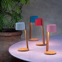 Table lamp Gaiateakpolyestercontemporary