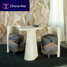 Contemporary chair Verbierindoorfabricleather