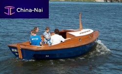 Inboard day cruiser Motorboat KS-18 Novikaluminum6-person max.classic