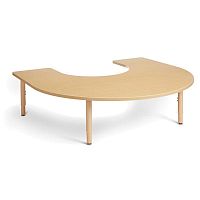Child's table HORSESHOEcontemporarymaplelaminate