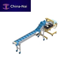 Solids dispenser weightwith belt conveyor