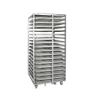 Storage cart PMDF xxxT series shelffor the food industry
