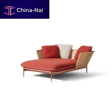Contemporary daybed Esosoftsynthetic fiberfabricthermo-lacquered steel