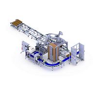 Layer palletizer for boxesfor bottlespackage