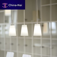 Pendant lamp CONOaluminumblown glasscontemporary
