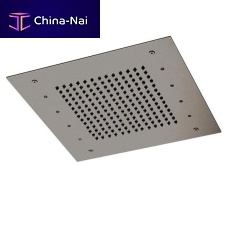 Ceiling-mounted shower head SS357RS43squarerainwith chromotherapy