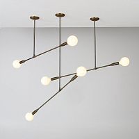 Pendant lamp SORENTHIAsteelbrassoriginal design