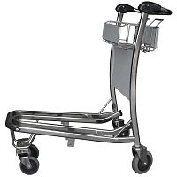 Airport terminal luggage trolley HI-GJI-250 4-wheelopenfor passengers
