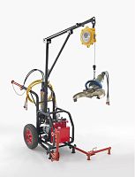 Transport trolley TR200/SK200handlingmetaltool-holder