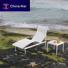 Contemporary side table 1966steelporcelaincast aluminum base