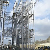 Facade scaffolding tower GASS modular