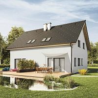 Standard model house D97eco-friendlyenergy-savingmodular
