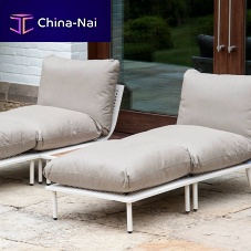 Contemporary footrest FLINTwire meshpolypropylenegarden