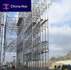 Facade scaffolding tower GASS modular