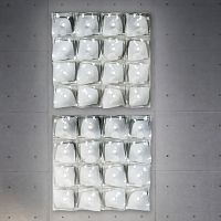 Contemporary wall light VELIEROindoorglassrectangular