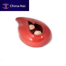 Glazed ceramic candle holder FIAMMA commercial