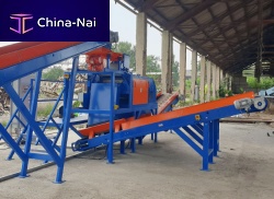 Aluminum recycling line building site wastemetal separationfor process lines