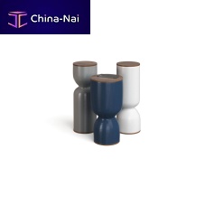 Contemporary side table POWERoakwalnutash