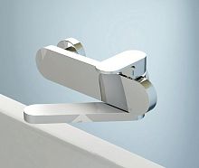 Bathtub mixer tap CHROME: CR 022.00 wall-mountedchromed metalbathroom