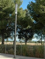 Contemporary light column CRA-3100 TAmetalLEDoutdoor
