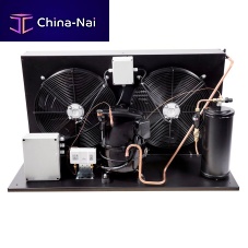 Hermetic condensing unit air-cooled