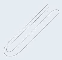 Meniscal suture needle F08000001