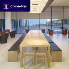 Contemporary bench CLOSEDoakwalnutlaminate