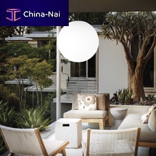 Pendant lamp SOLEaluminumplasticopal